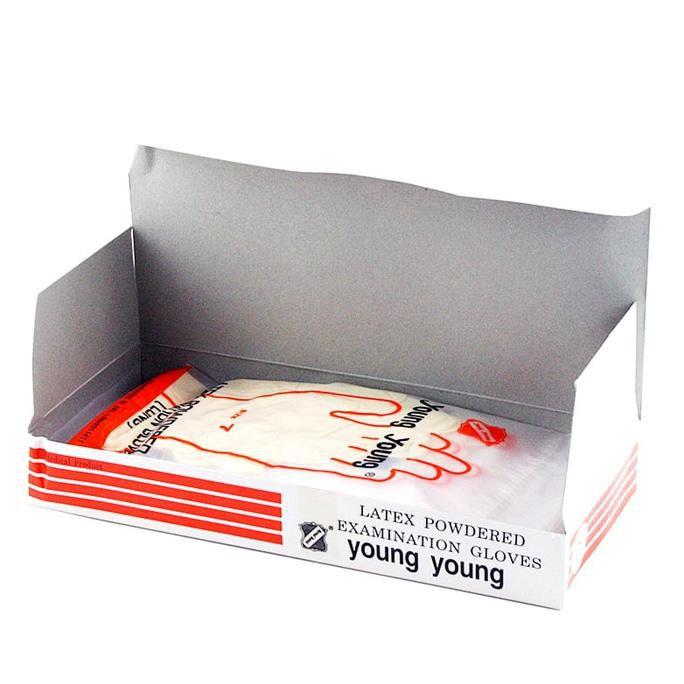 Young Young Sarung Tangan Il Latex Examination Gloves 7 Steril Dokter Ghtpoef
