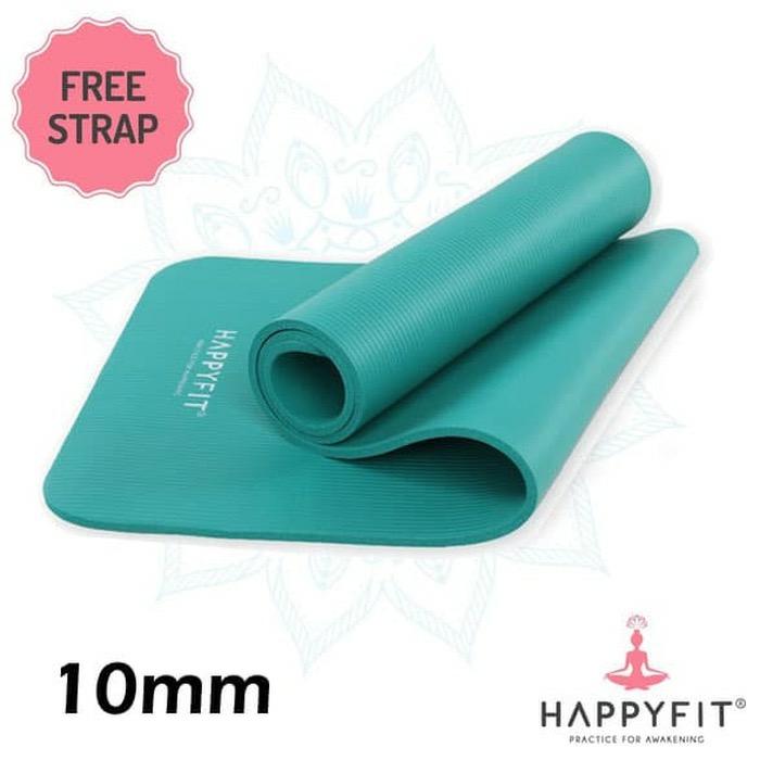 MATRAS YOGA HAPPYFIT /YOGA MAT HAPPYFIT /MATRAS SENAM 10mm - i3ZCnw