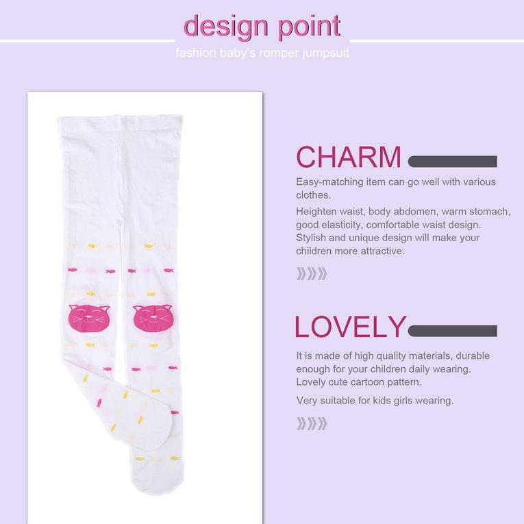 Musim Semi Musim Gugur Anak Gadis Legging Lucu Lucu Kartun Beludru Pantyhose