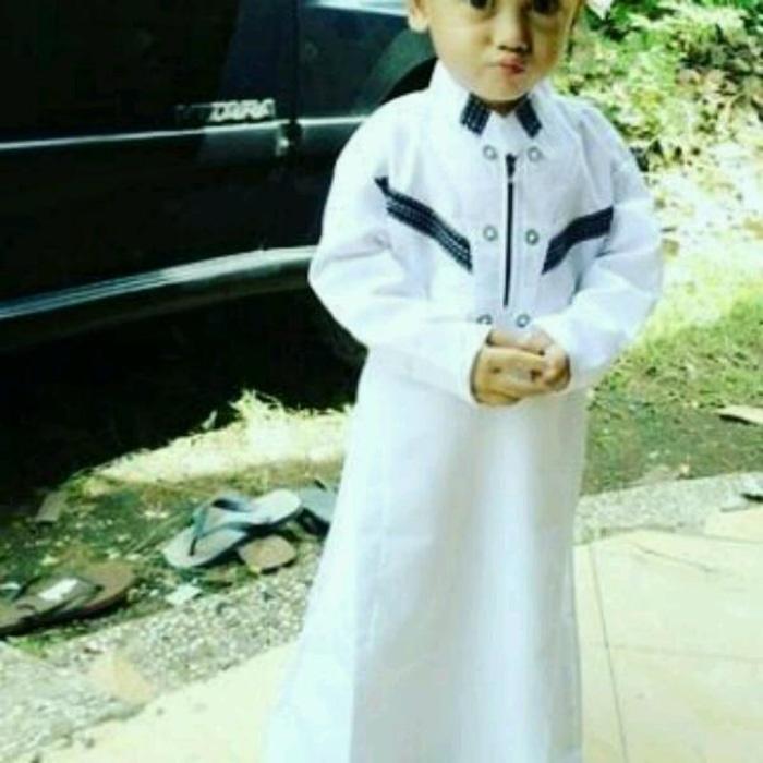 Baju Muslim Koko Gamis Anak Pria Laki 313 (1Sd12 Tahun) Diskon.RMP