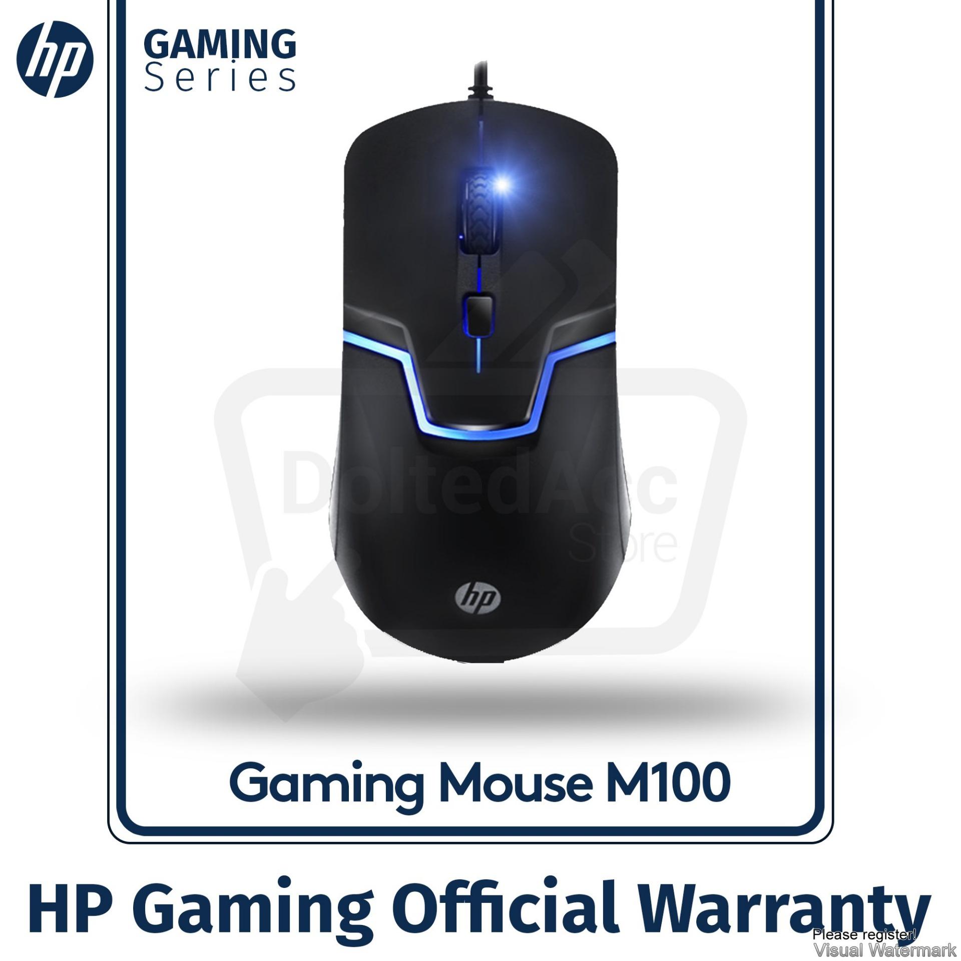 HP G1100 Gaming Office Mouse - Hitam