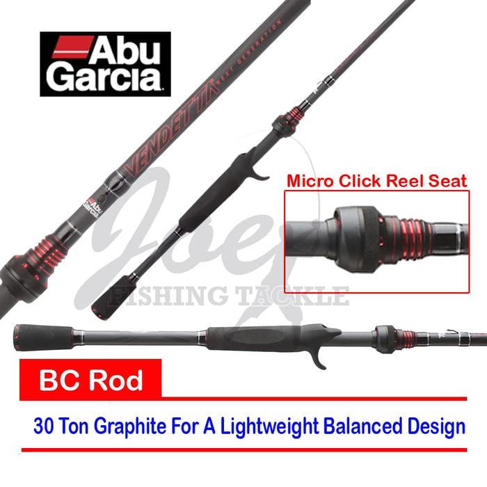 Abu Garcia Vendetta VDTC632 Rod BC 8-17Lb Joran Pancing Casting BC - H7VOhv