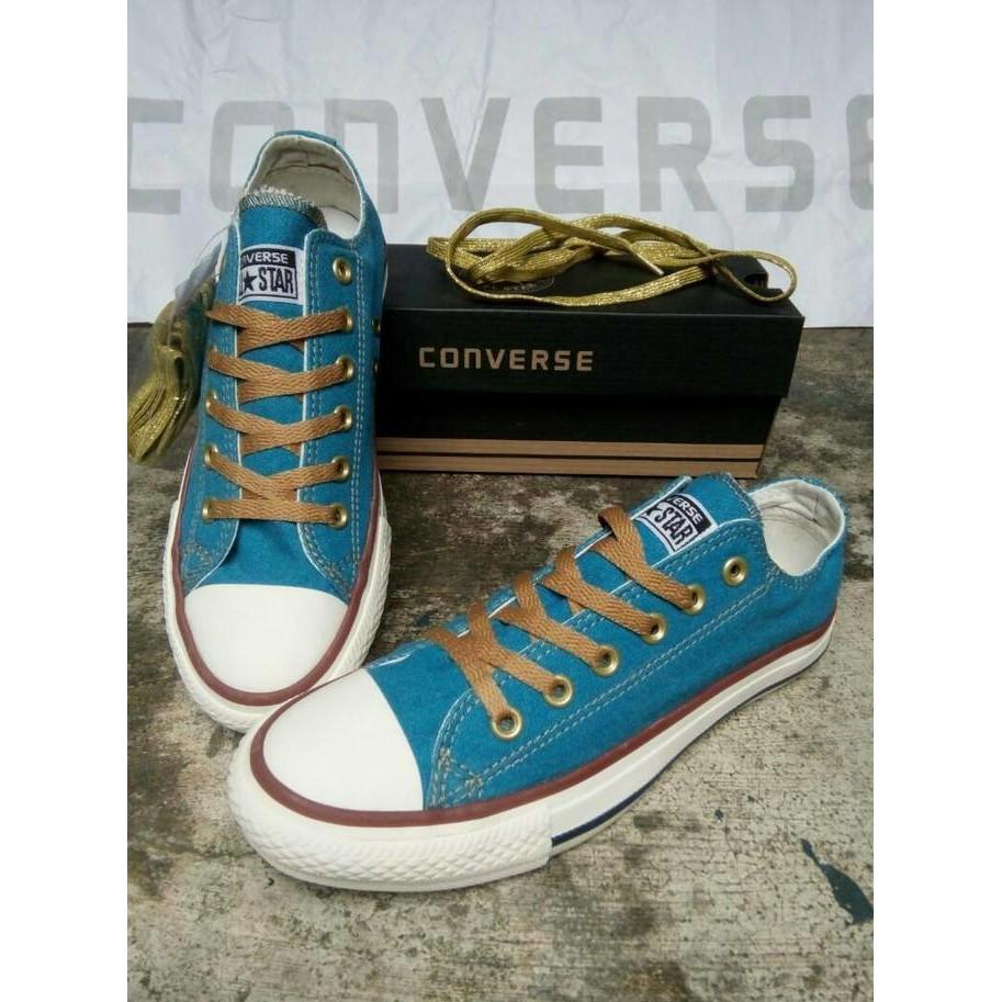 JUAL SEPATU SNEAKERS CONVERSE ALL STAR DENIM BIRU TOSCA DISTROQX01025
