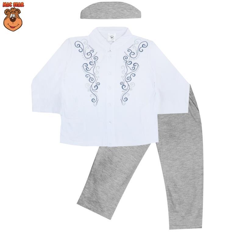 MacBear Baju Anak Setelan Koko Abdul FREE KOPIAH