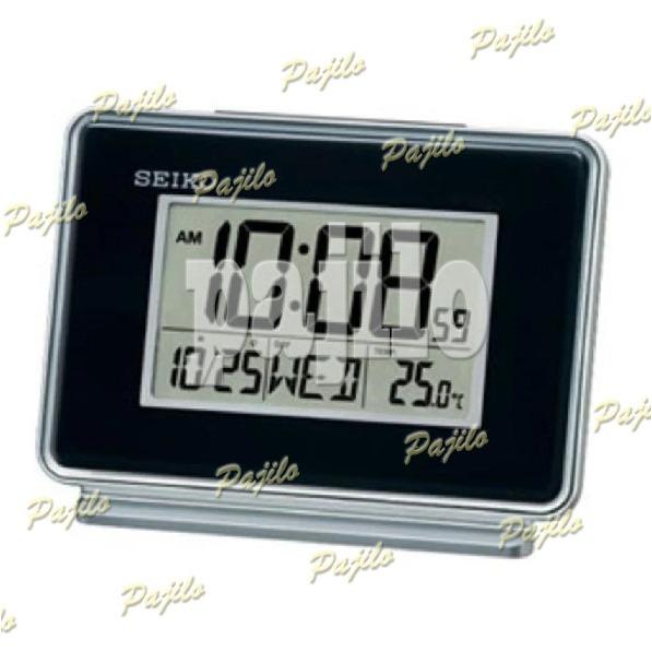 ORIGINAL Jam Digital Dinding SEIKO - QHL068K Beker Jam Weker Stand Diri Meja Kantor Rumah Jam Alarm Minimalis Jam Klasik Classic Clasic Vintage Tanggal Temperatur Pengukur Suhu Kalendar Modern SEIKO - QHL068K ORI