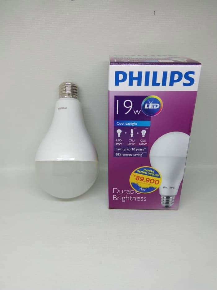 Lampu Philips LED Bulb 19 Watt Garansi Resmi Philips Indonesia