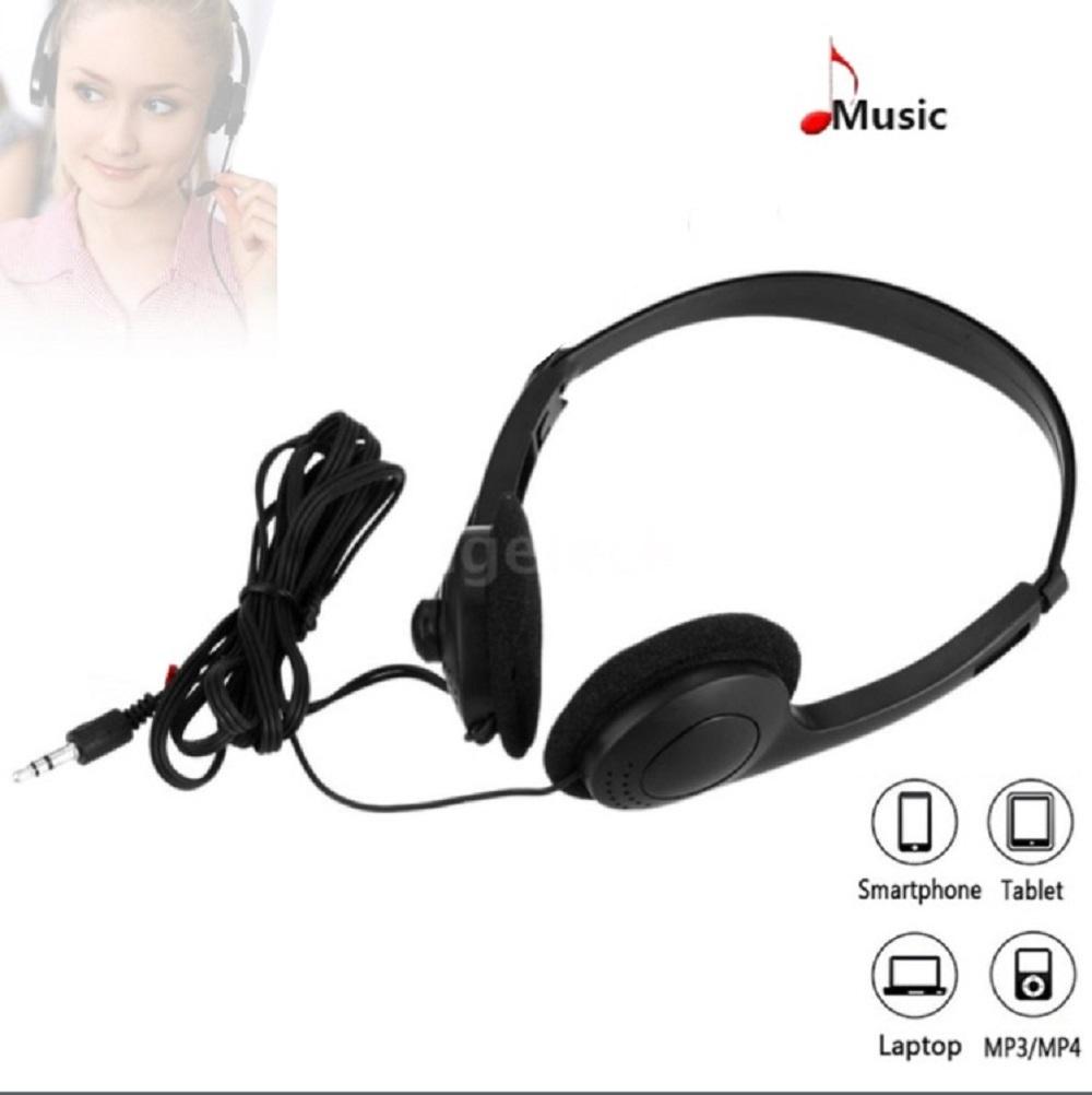 Pelantang Telinga Trendi Ringan Dapat Dilipat Headset untuk Smartphone PC MP3 Tablet Laptop