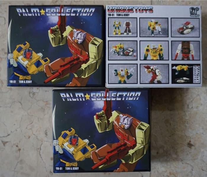 BEST SELLER!!! Unique Toys - Tom & Jerry / Chromedome & Wolfwire / Transformers Head - DzGOCV