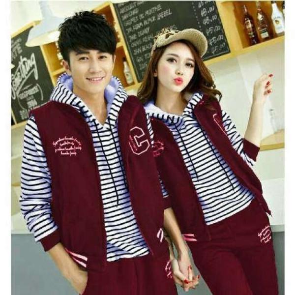 Xavier Jaket Couple C cowok dan cewek / jaket kapel / jaket pasangan / jaket bomber pasangan / jaket hoodie pasangan