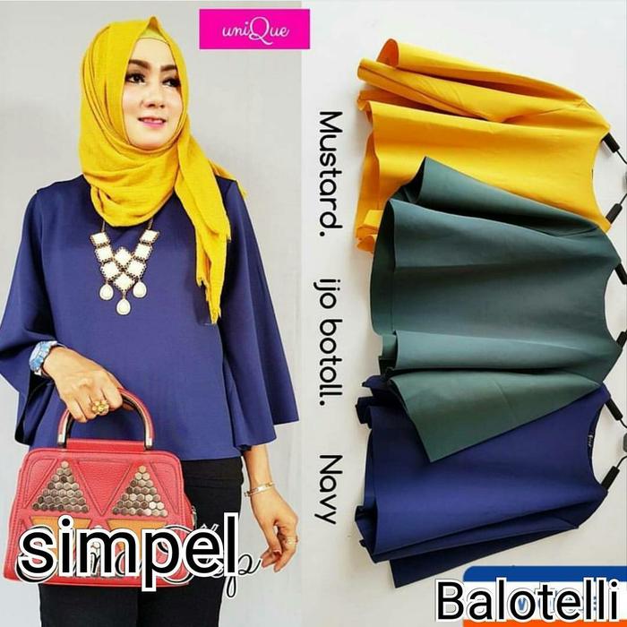 New Simpel Top Blouse Balotelli