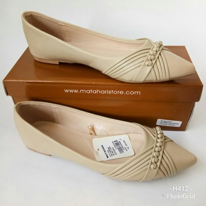 Sepatu Flat Connexion LE8KH704 sepatu loafers sepatu wanita sepatu slipon sepatu branded sepatu