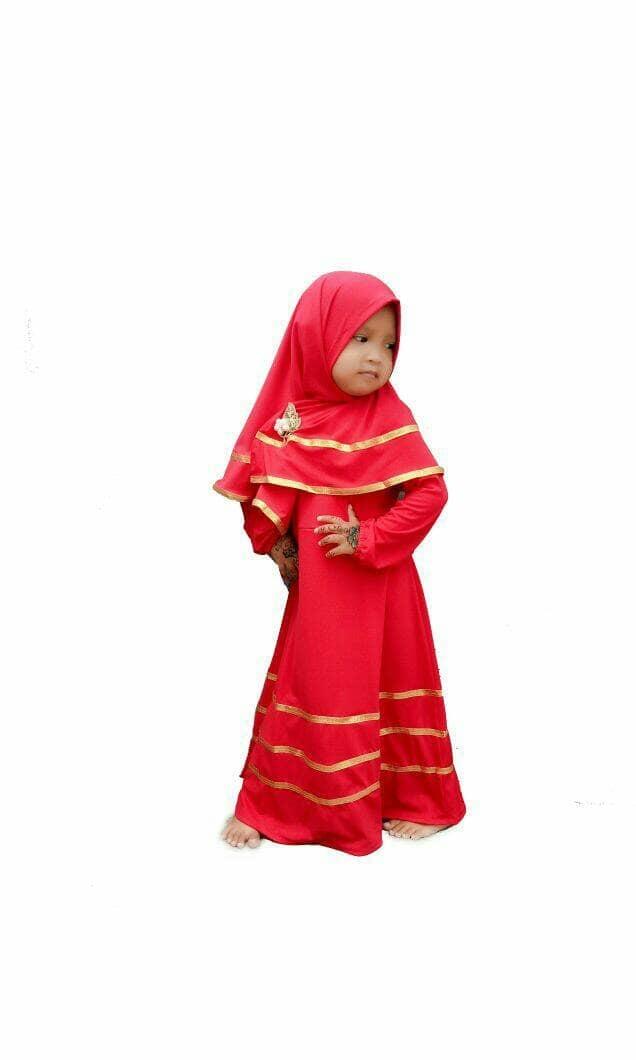 Jual Gamis anak/ baju muslim anak perempuan/ syari anak