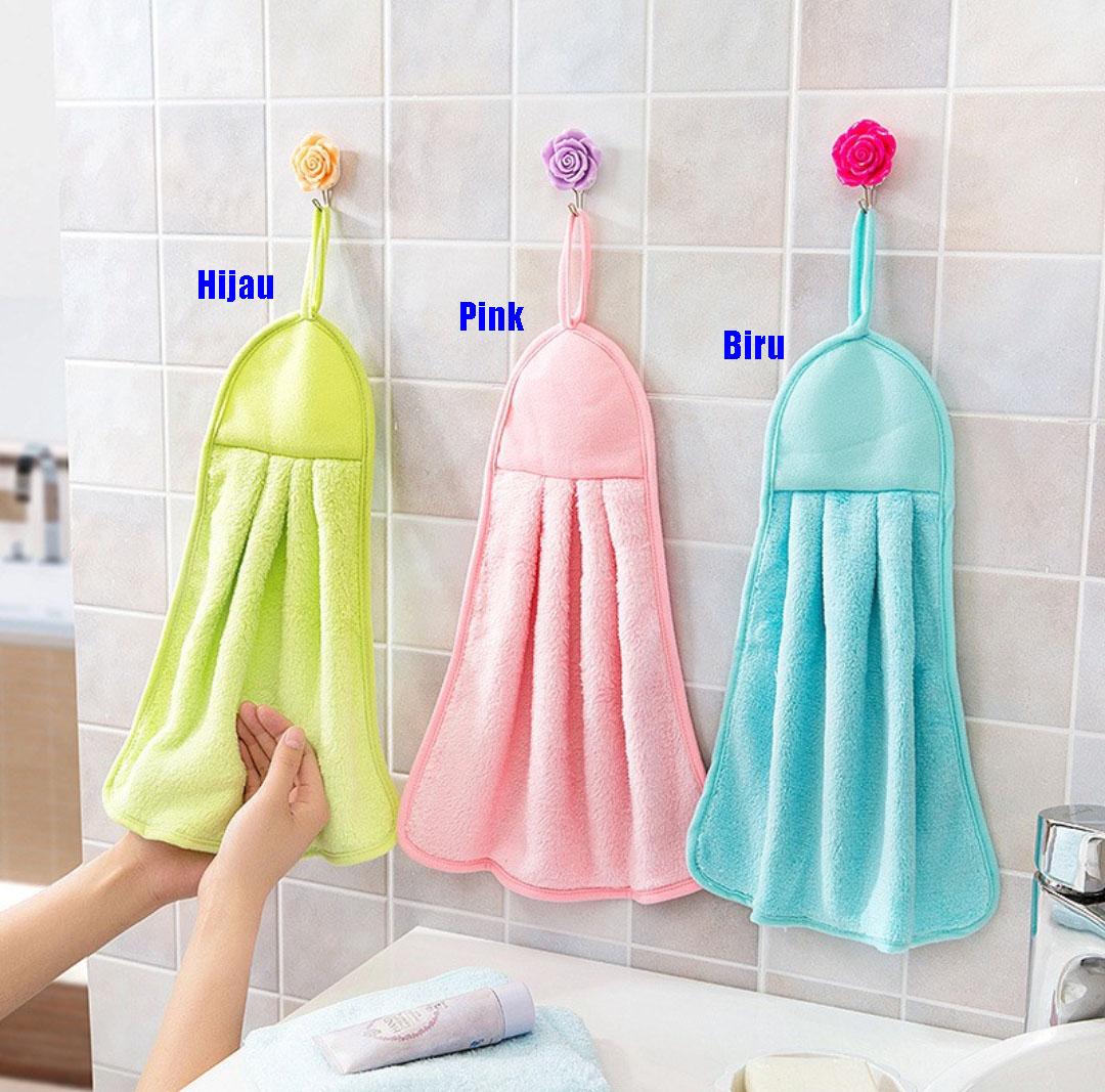 Angela B collection Lap tangan polos handuk gantung LPT001