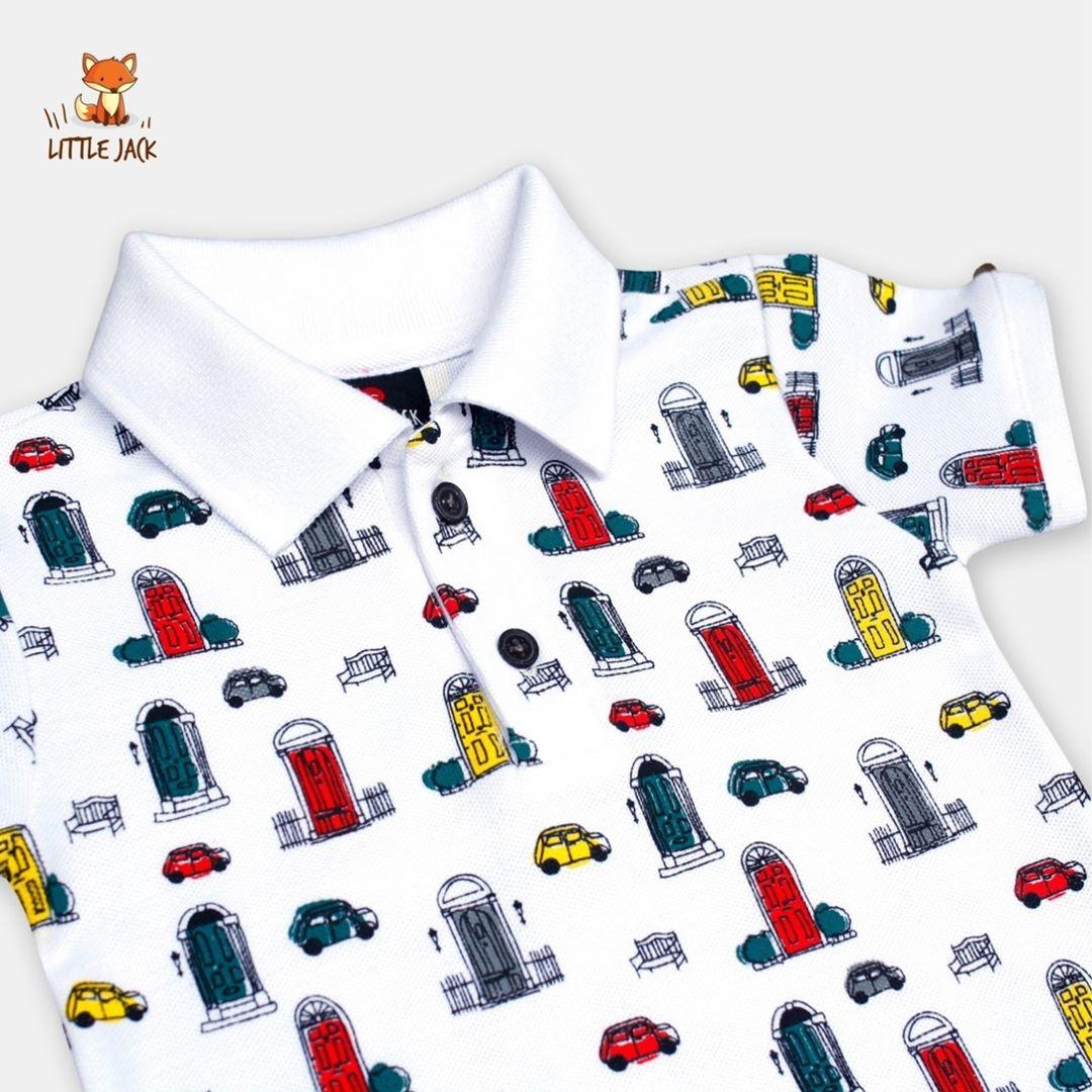 Polo Shirt Urban Car Baju Bayi Lucu Kaos Kerah Anak Distro Laki Cowo
