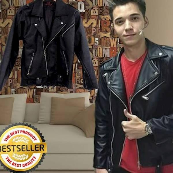 Jaket Motor Model Rider Boy Anak Jalanan / Jakeet Kulit Murah T5006