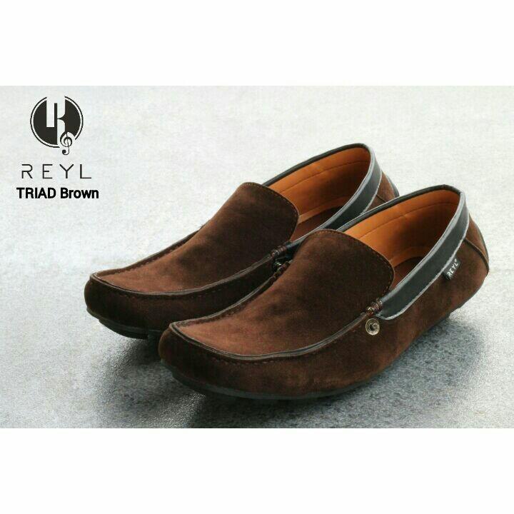 Reyl Shuffle Original Sepatu Casual Kulit Sepatu Pria Original Keren Adidas Nike Casual Slip On