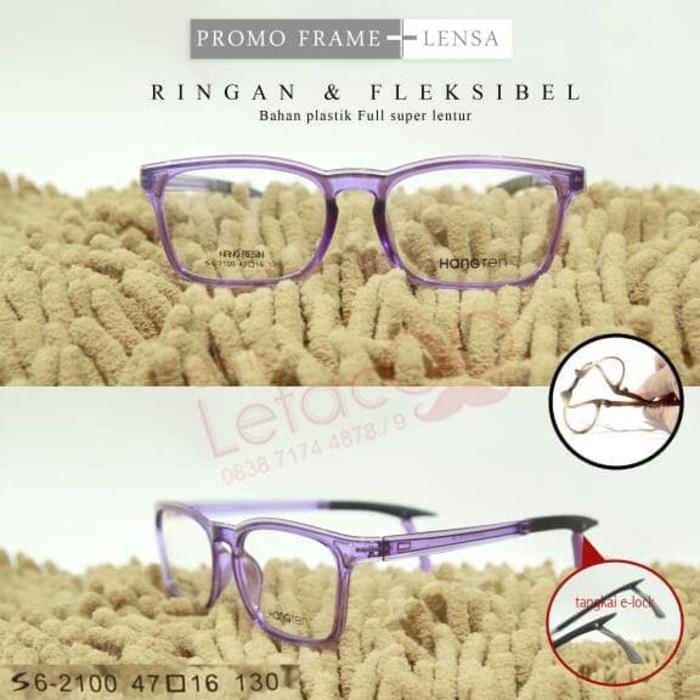 Kacamata Anak lensa minus antiradiasi HT47 (frame+lensa)