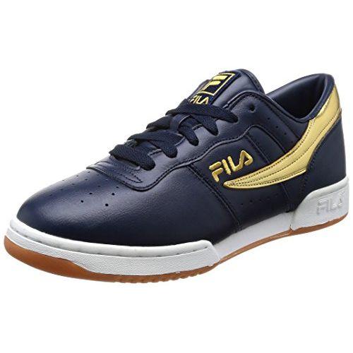 FILA Kebugaran ORG Kebugaran Emas Philadelphia Angkatan Laut/Putih/Emas 23.5 Cm