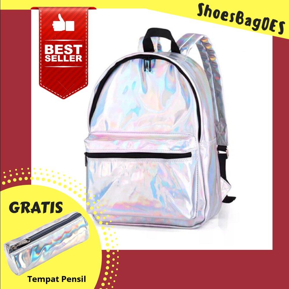 Shoesbagoes - Tas Ransel Sekolah Hologram