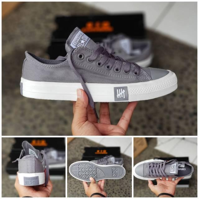CONVERSE UNDEFEATED LOW GREY PREMIUM ORIGINAL