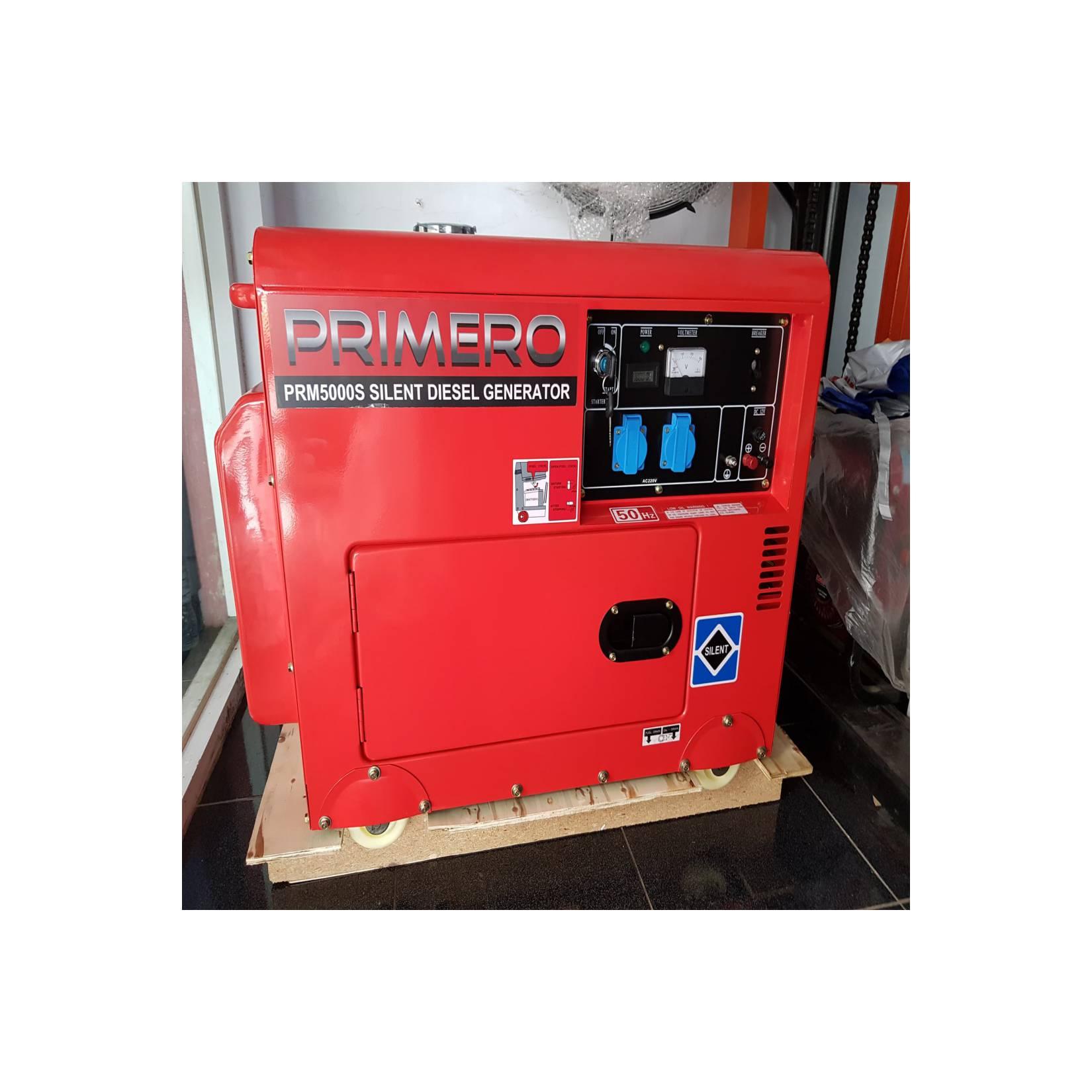 Generator / Genset Silent Diesel / Solar 5000 VA / 5 KVA PRIMERO