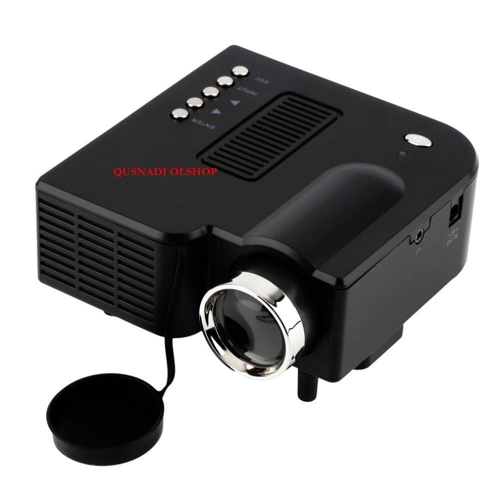 Proyektor Mini UNIC 28 Projector Infokus Portable Home Theater Projektor bola Film HD Video UC28 Infocus Untuk HP Ponsel Android USB Bioskop Mini Kamar Rumah Vidio Video Flim Nobar Bola murah dan canggih projector Promo Termurah Elektronik rumah SDcard