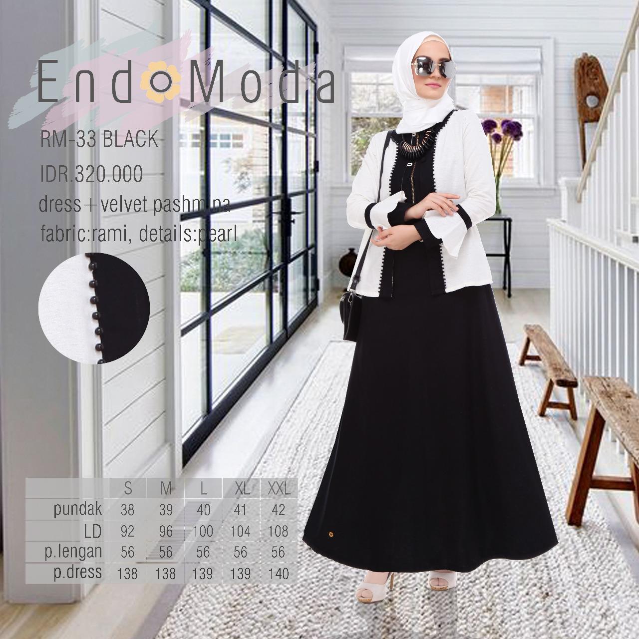 Gamiss Endomoda RM 33 Black