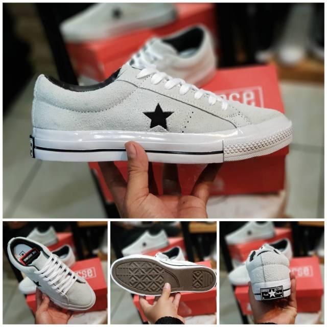 CONVERSE ONE STAR GREEY PREMIUM ORIGINAL