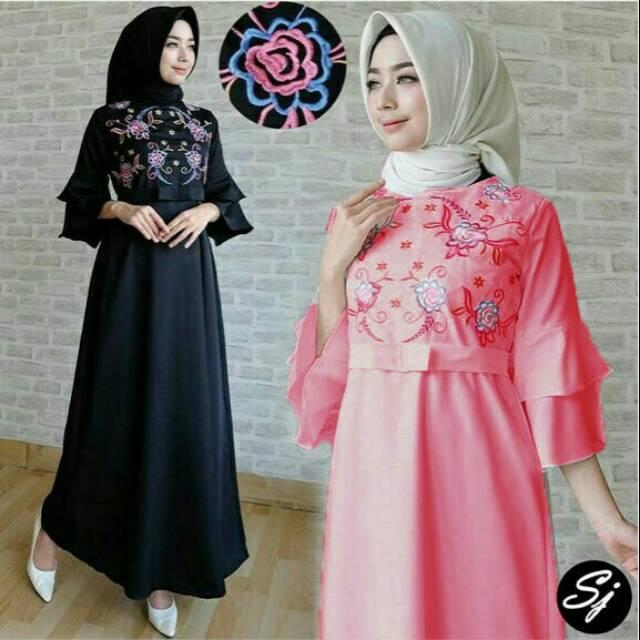 Vshop91jkt - Maxi Bordier Lulu Maxi Polos gamis Polos Gamis Muslim Pakaian Muslim Baju Muslim Najwa Hijab Setelan Muslim Baju Setelan Muslim Pakaian Anak Muslim Syari Wanita Syari Dewasa Jumpsuit Muslim Dress Muslim Syari Anak Tunik Maxi India