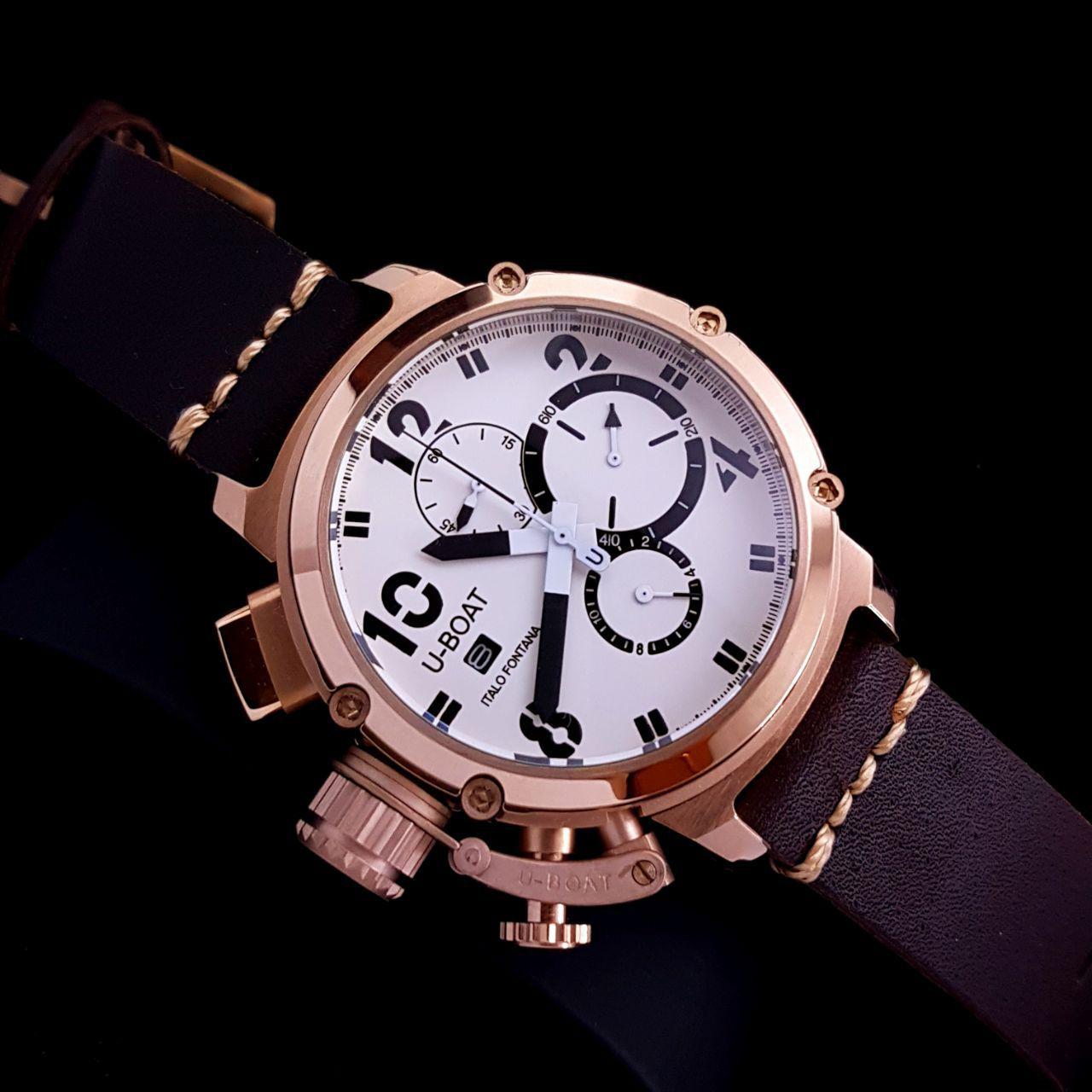 Jam Tangan Pria U-Boat Italo Fontana Tipe 6495 RGBWWH Super Grade AAA