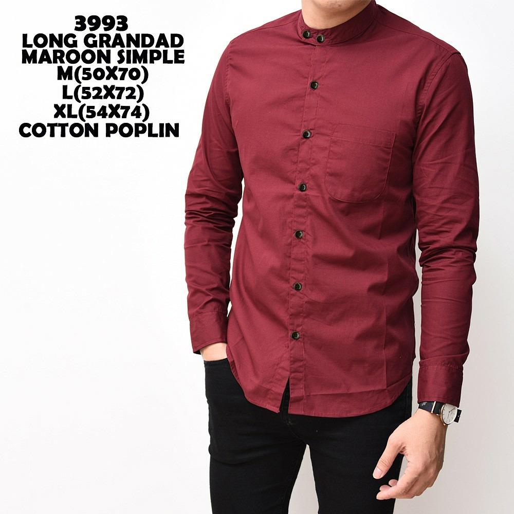 the most - Kemeja Panjang sanghai koko Polos kemeja kerja kantor pria termurah beli fashion baju atasan pria terlaris best seller beli baju cowok