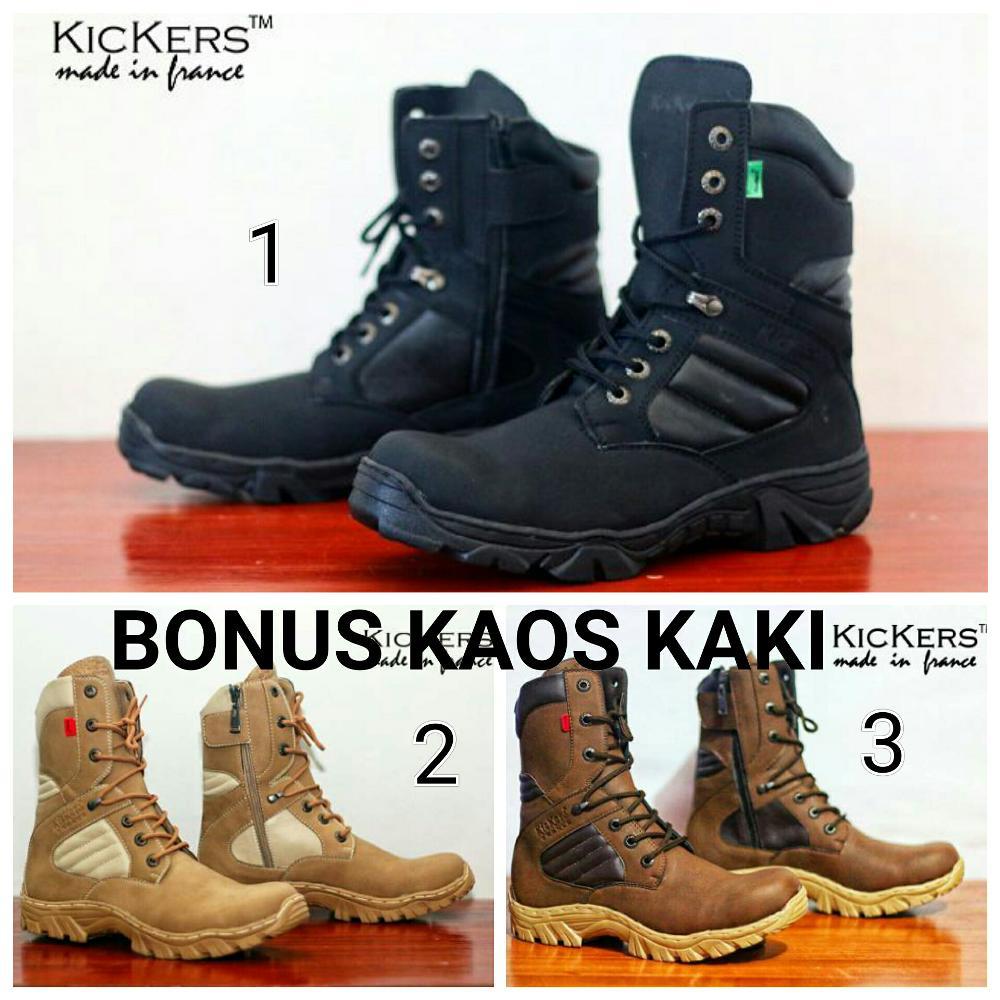 Jual sepatu boots safety kickers delta high Fashion
