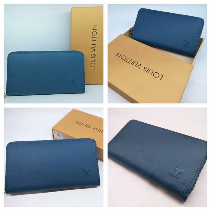 DOMPET PANJANG KULIT CEWEK/WANITA/PEREMPUAN LV LOUIS VUITTON II SUPER