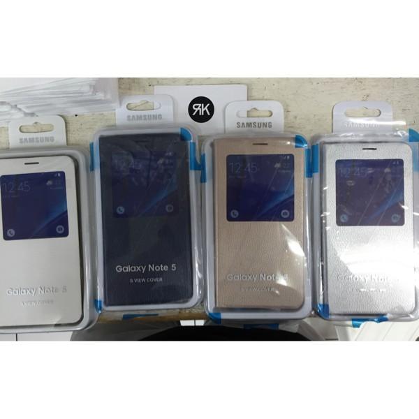 Big Promo! Samsung Note5 Note 5 Leather Kulit Flip Cover Case Casing Sarung -4597 RKA