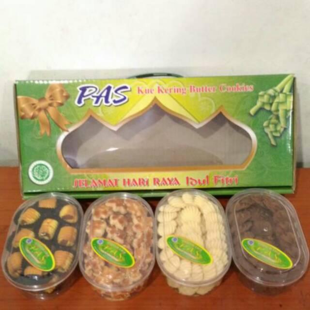 Kue Nastar Paket Pas 4 Toples Idul Fitri