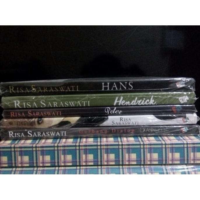 Paket 5 Buku Risa Saraswati ( Danur-Hans-Peter-William-Hendrick) - Novelqqnian