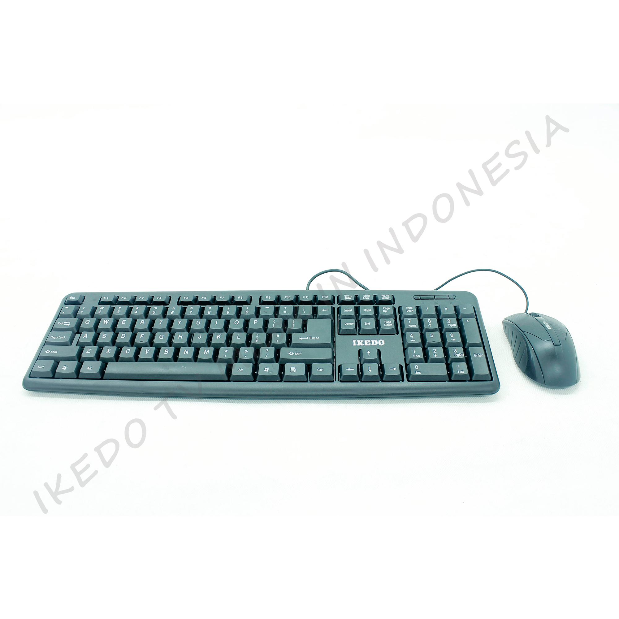 KEYBOARD & MOUSE USB IKEDO KP-685 MURAH TERBARU DESKRIPSI: