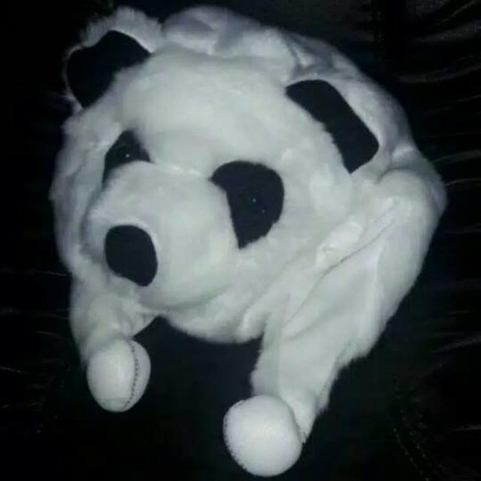 topi panda animal hat panda model ori PROMO