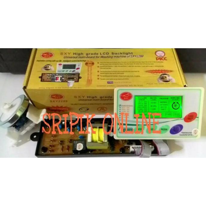 DISKON! Modul/PCB Mesin Cuci Multi/Universal SXY-2299 LCD Backlight
