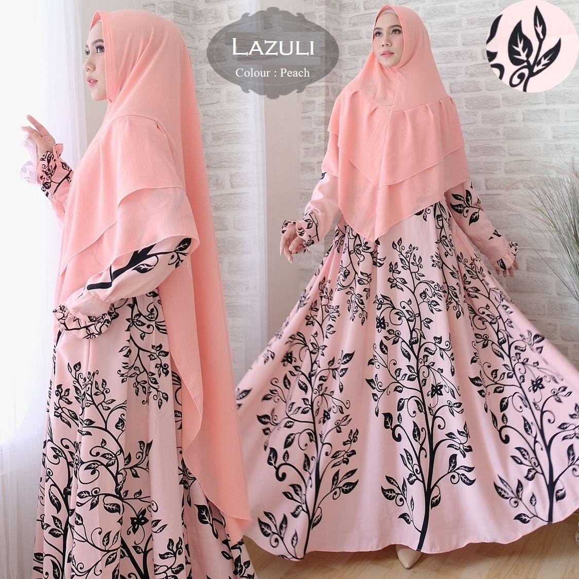 Popuri Fashion Gamis Lazuli IMPORT Syari Bergo Busui Murah Jumbo Pesta Terbaru Hijab Set Syar I Modern Kekinian Lebaran Mewah Muslim Maxi Dress Arab Muslimah Kondangan Setelan Kombinasi Elegan Trendy Moderen Stelan Elegant Kaftan Abaya Jumsuit Jamsuit XXL