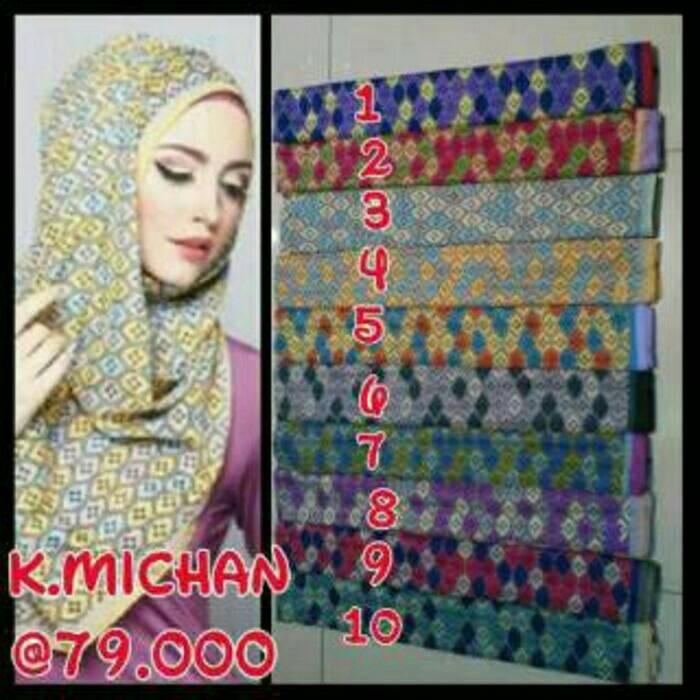 BIG / HOT SALE Jilbab Segi 4 Zoya - Elzatta