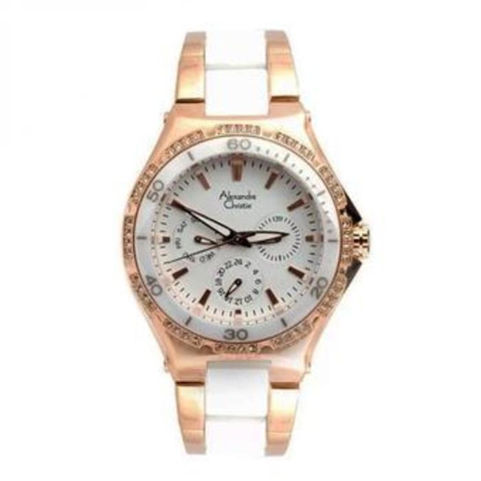PROMO TERBATAS!!! JAM TANGAN WANITA ALEXANDRE CHRISTIE 2294 KERAMIK NIKITA WILLY Ori Terbaru Murah