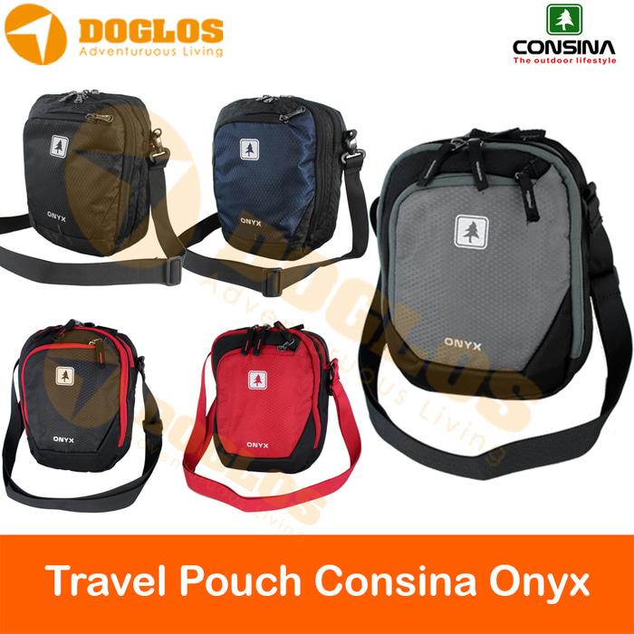 Tas Travel Pouch Consina Onyx sling bag / selempang ada slot Tablet - 69bnCt