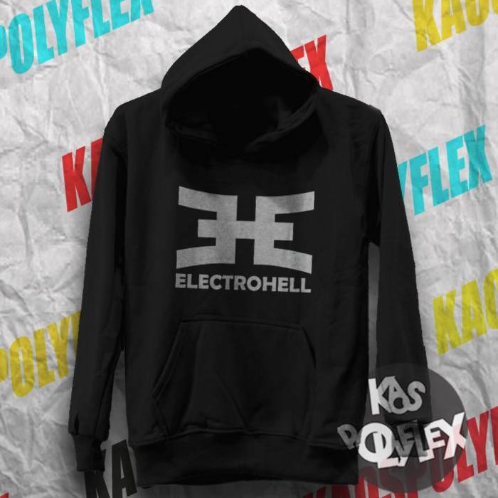 PALING DICARI SWEATER HOODIE ELECTROHELL (POLYFLEX) PROMO