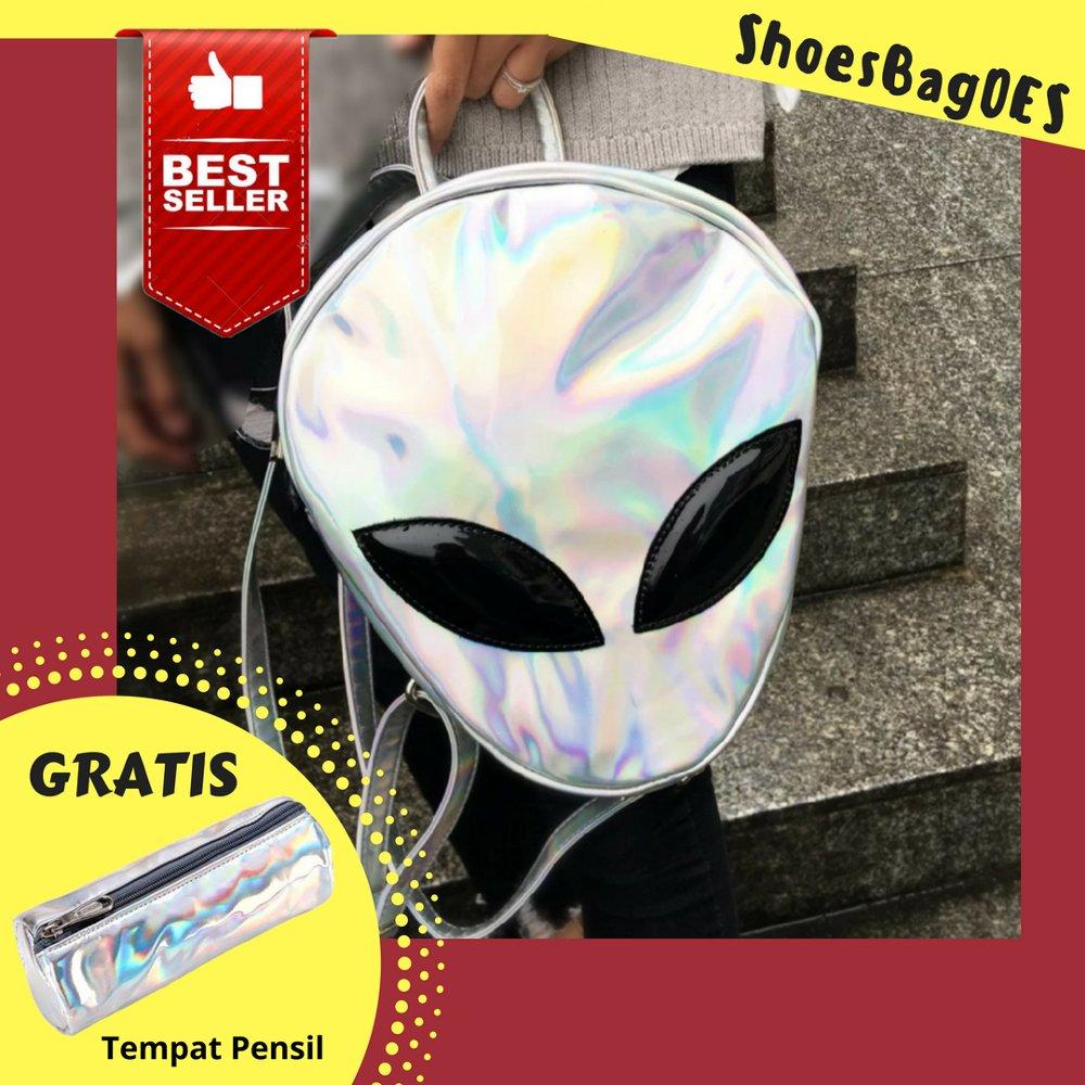 Shoesbagoes - Tas Ransel Fashion Hologram