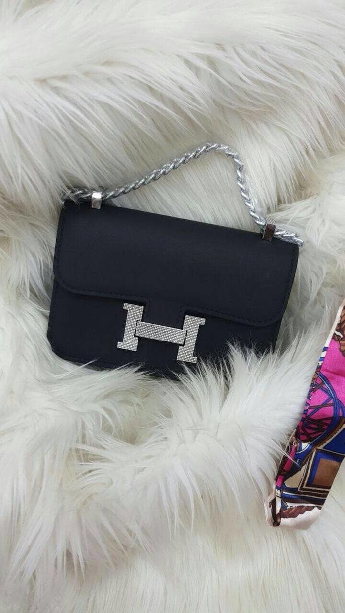 Tas Wanita Sling Bag Hermes Jelly Matte