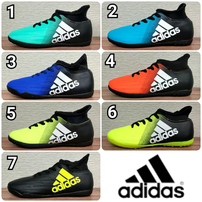 Sepatu Futsal Anak Adidas X Techfit Size: 33-37