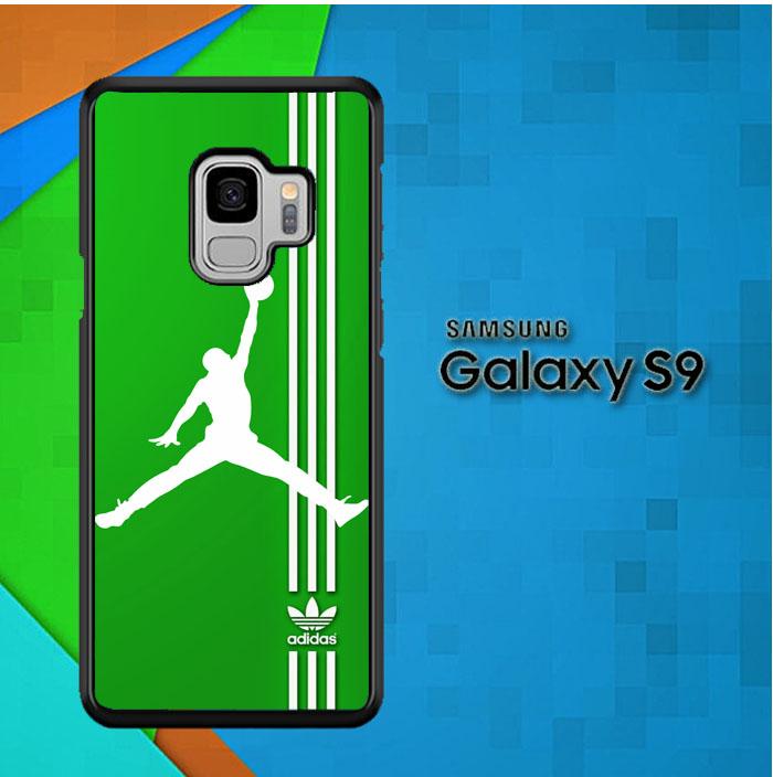 Casing Samsung Galaxy S9 Custom Hardcase Adidas Logo Air Jordan X3125 Case Cover