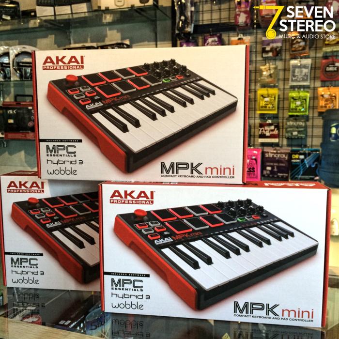 Akai Mpk Mini Mk2 - Ultra Portable Usb Midi Keyboard 25key With Pad