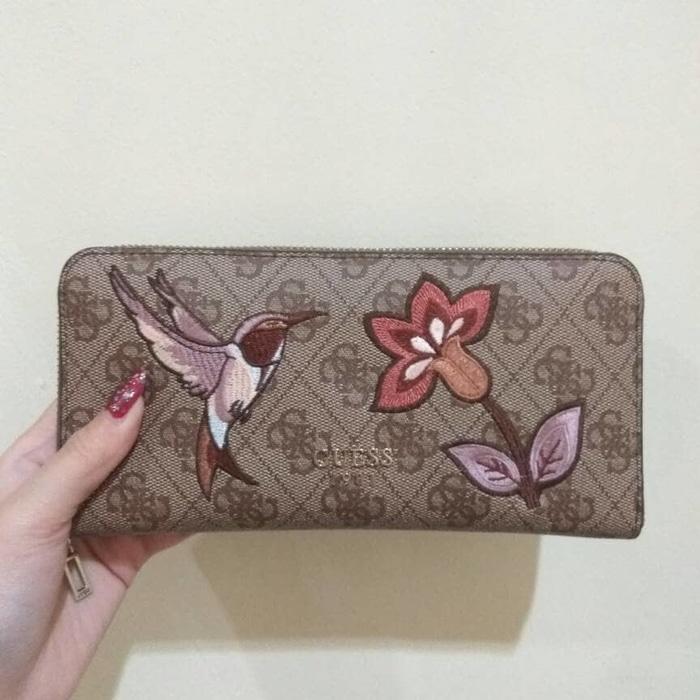 Dompet Wanita Guess Original Mckenna Brown - 4WI2Wr